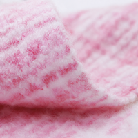 Fil fantaisie en chenille velours moelleux et varié, style mohair tacheté, doux et pelucheux, torsadé en Z, pour tricot de pulls, écharpes et châles