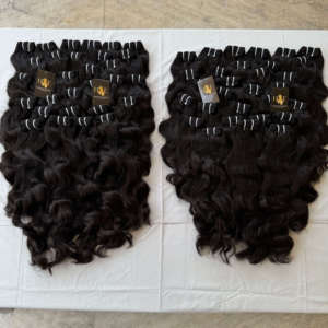 Vente en gros de paquets de cheveux alignés avec des cuticules cambodgiennes brutes Extensions de cheveux cambodgiens bruts de temple indien Extensions de cheveux humains - Product Image 2