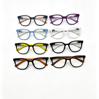 JH-TR214 Montures de lunettes souples TR90 pour enfants, unisexe, légères, rondes, optiques, confortables, durables, lunettes de mode