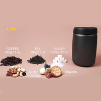 Conteneur de stockage alimentaire empilable Thankhot, moderne, en verre sous vide, hermétique, anti-fuite, écologique, sans BPA, 1200 ml