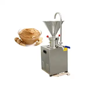 Maquinaria de procesamiento de alimentos de alta calidad de China, molino coloidal vertical, máquina para hacer mantequilla de maní de acero inoxidable