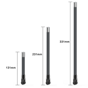 Adaptateur 1/4 femelle vers GoPro, perche d'extension en fibre de carbone, <span class=keywords><strong>support</strong></span> léger pour selfie stick, pour caméra d'action Insta360 DJI Osmo 360 - Product Image 4