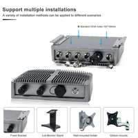 PC Industrial Resistente sin Ventilador IP67/IP69K con Intel N97 M12, Controlador IoT Industrial a Prueba de Agua con LAN