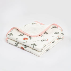 Coperta stampata <span class=keywords><strong>In</strong></span> cotone 100 Super morbida per bambini 6 strati di coperta di mussola <span class=keywords><strong>In</strong></span> Stock - Product Image 4