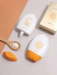 โลชั่นกันแดด SPF50 บำรุงผิวขาว ออร์แกนิค ลาเมล่า 3053 ครีมกันแดดสำหรับผิวหน้า - Product Image 2