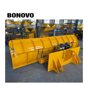 בונובו 84/"שלג מיני להחליק להחליק שלג מתריס שלג מצורף מצורף עמיד ויעיל מכונות בנייה להסרת שלג - Product Image 3