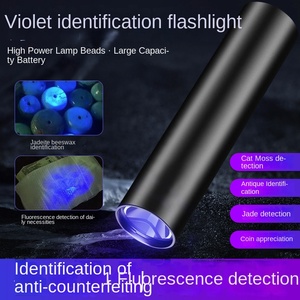 Senter Identifikasi Jade dengan Lampu <span class=keywords><strong>UV</strong></span> untuk Inspeksi Uang Kertas Cahaya Kuat Sinar yang Dapat Disesuaikan Berperingkat IP65 - Product Image 5