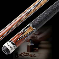 Queue de billard professionnelle Cuetec Zeus en fibre de carbone, 11,8 mm 12,5 mm, pointe Tiger Sniper, faible déflection