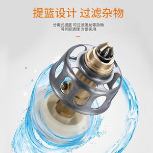 Desagüe Abatible de Acero Inoxidable de 2.8 Pulgadas Tipo Rebotador con Conexión de Tornillo para Lavabo de Baño - Product Image 5