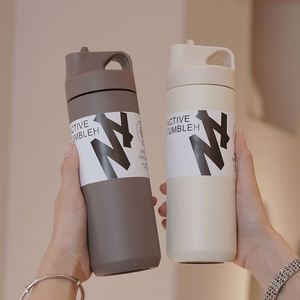 Bouteille d'eau sport isotherme en acier inoxydable à double paroi Kinto Active de 500 ml avec logo personnalisé, vente en gros, nouveauté - Product Image 4