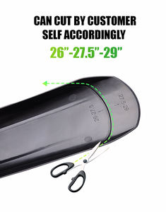 RBRL <span class=keywords><strong>Garde</strong></span>-<span class=keywords><strong>boue</strong></span> avant et arrière réglable de 26 "27.5" <span class=keywords><strong>29</strong></span> "pour vélo de montagne <span class=keywords><strong>Garde</strong></span>-<span class=keywords><strong>boue</strong></span> de vélo électrique à couverture complète avec sangle Velcro - Product Image 5