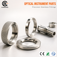 Service de fraisage CNC et de brochage en acier inoxydable 316L OEM, passivation par électrodéposition pour boîtiers de plaquettes semi-conductrices/pièces CNC