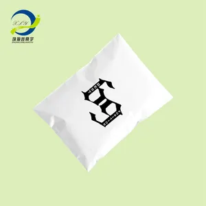 Bolsas de correo de poliéster impresas personalizadas, bolsa de mensajería de plástico autosellada ecológica para tienda de correos en línea