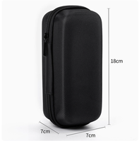 Étui à outils personnalisé en EVA, coque rigide antichoc, sac pour batterie externe, boîte d'organisation pour appareils électroniques, pochette de rangement numérique 3C, OEM 18/7/7cm