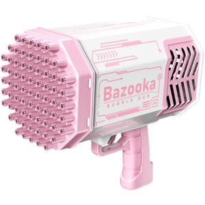 Bolha brinquedos Grande Automático Plástico Buracos Lançador Bazooka Rocket Blowing 2022 Bubble Gun MachineToy Elétrica Bolha brinquedos