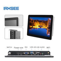 Panel PC Tangguh 10.1 Inci IP65 Layar Sentuh Kapasitif USB Resolusi 1280x800 250cd/m Industri Bisnis Baru
