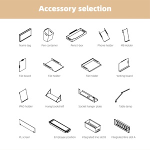 Cabines de <span class=keywords><strong>bureau</strong></span> modulaires insonorisées, cloisons de <span class=keywords><strong>bureau</strong></span>, séparations pour salles de réunion intérieures, montage facile pour écoles et commerces - Product Image 5