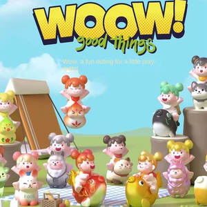 Wow, la mia piccola compagna di gioco ha una scatola a sorpresa da viaggio gioiosa di seconda generazione, autentica, graziosa, con granuli, fatta a mano, giocattolo di tendenza, ornamento. - Product Image 1