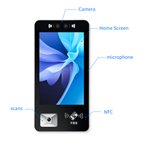 Sistema POS Multifuncional con Escáner de Códigos NFC, Reconocimiento Facial, Pantalla Táctil de 10.1 Pulgadas, Windows 10, Bluetooth 5.2, Intel Core I5