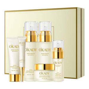 Kit de soin de la peau coréen personnalisé en 6 pièces, à base de camélia, AHA, anti-âge, nourrissant et réparateur, pour le visage, style unisexe - Product Image 3