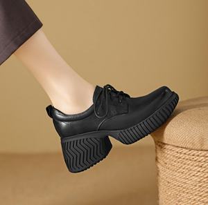 Bottines Chelsea pour femmes, imperméables, en cuir véritable, doublure en peau de mouton, respirantes, motif léopard/fluorescent, hauteur mi-mollet - Product Image 4