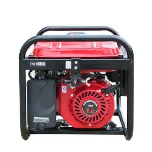 Generator Listrik 110V 220V 3KW 3000W Mulai Mundur 4 Tak Portabel Daya Profesional Generator Bensin Harga