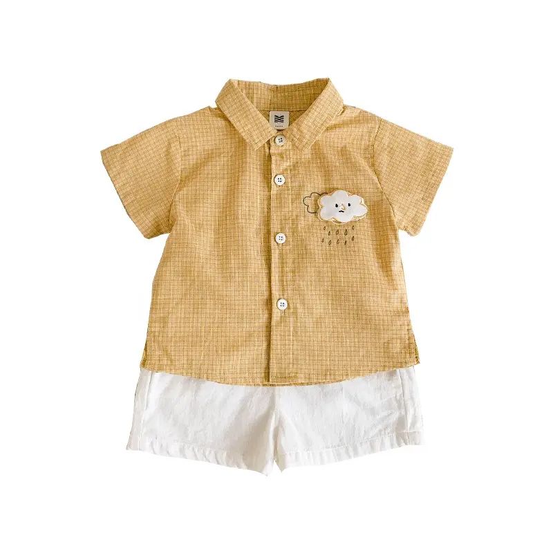 3 4 5 6 7 8 9 Anos de Idade Crianças Wear Set Algodão Tecido de Malha Little Boys Vestuário Sets Soft Respirável Meninas Meninos Terno Set