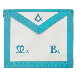 Master Apron Unisex French Rite Church Uso Hecho de cuero para adultos - Product Image 1