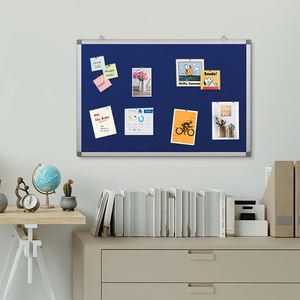 Tableau blanc décoratif personnalisé pour salle de classe avec une excellente visibilité et durabilité <span class=keywords><strong>Cadre</strong></span> en aluminium Tableau d'affichage et tableau d'affichage en tissu - Product Image 5