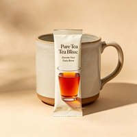 Emballage en sachet jetable imprimé avec logo personnalisé, sachet thermoscellé pour café liquide, lait, thé, jus de fruits, boissons