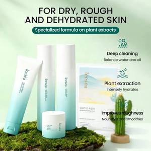 Coffret de Soins Luxueux au Cactus Naturel et à la Bêta-Glucane avec Hydratant Nourrissant à l'Hyaluronate de Sodium et Nettoyant Visage pour Marque Blanche - Product Image 6