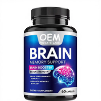 Complément alimentaire de haute qualité, nootropiques, capsules pour booster le cerveau, concentration, concentration accrue, bonne mémoire, capsules pour améliorer le cerveau