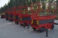 Elektrikli makaslı kaldırma 4-16m hava platformu 6m 8m 10m 12m 14m Skylift mobil kaldırıcı iskele hidrolik makaslı kaldırma fiyatı