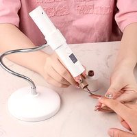 Professionelle Hochwertige Mini-Nagel-LED-Lampe mit Berührungssensor Mini-UV-Lampe Blitz-Aushärtungslicht LED 9W Blitzlampe für Nagelspitzen-Aushärtung