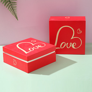Valentine's Day Confession Custom Exquisite Gift Box Packaging