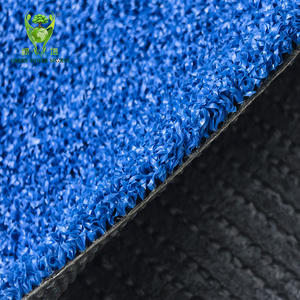 <span class=keywords><strong>Rouleau</strong></span> de <span class=keywords><strong>gazon</strong></span> hybride artificiel extérieur <span class=keywords><strong>professionnel</strong></span> de 12mm avec ligne blanche d'herbe synthétique pour court de tennis de paddle de terrain de sport - Product Image 4