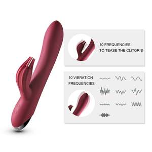 Waterproof Female Masturbation Toys Usb Rechargeable Silicone Clitoral Stimulation Women Toy Clitoris G-Spot Rabbit Vibrator - Product Image 2