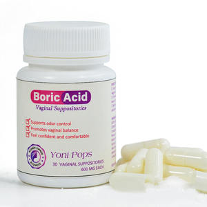 Hete Verkoop Yoni Pops Boorzuur Zetpillen Voor Vaginale Reiniging Vrouwelijke Vaginale Zetpillen 100% Kruidenextract Groothandel - Product Image 1