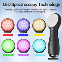 Masajeador Facial de Silicona Recargable con Vibración y Calor, Limpiador, Cepillo de Limpieza Facial Eléctrico de Silicona