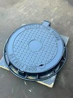 Couvercle de regard carré en fonte ductile Shengri pour routes municipales, norme EN, dimensions 500x1000mm, origine Chine (Hebei)