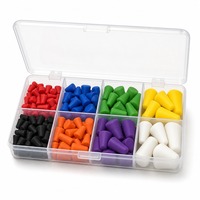 Lot de 126 bouchons en silicone haute température réutilisables M3-M24, résistants à la chaleur