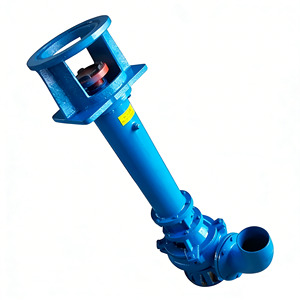 Bomba agitadora de lodos de acero al carbono de alta presión, sin eje vertical, con sellado, accionada por diésel, para lodos de residuos industriales y municipales - Product Image 4