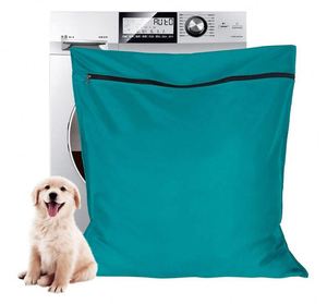 Sac à linge pour animaux de compagnie, échantillon gratuit, empêche les poils d'empêcher le fonctionnement de la machine à laver pour chiens, chats, chevaux, élimine les poils en toute sécurité - Product Image 1
