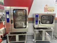 Horno Combinado de Vapor para Encimera, Mini Horno Combinado Rational de 6 Bandejas