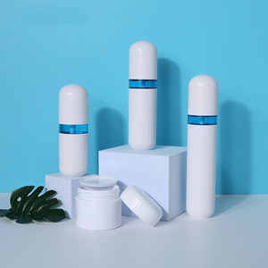 <strong>50ml</strong> 70ml 100ml Empty <strong>White</strong>+blue Skin Care Spray <strong>Bottle</strong> Fine Mist Toner Liquid Travel Lotion Plastic <strong>Bottle</strong>