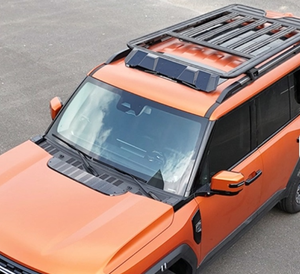 Plataforma de Techo de Aluminio Soldado <span class=keywords><strong>para</strong></span> Carga Pesada de 100 kg, Portaequipajes con Fácil Instalación <span class=keywords><strong>para</strong></span> SUV Jetour G700, Montaje en <span class=keywords><strong>Maletero</strong></span> - Product Image 3