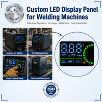 Panel de Pantalla LED de 7 Segmentos Personalizado de Alta Calidad, Módulo con Símbolos de Grados Celsius y Fahrenheit para Herramientas de Reparación