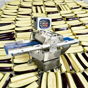 Nouvelle machine à trancher la viande industrielle, trancheuse à viande séchée avec fonctionnement automatique, grande capacité, épaisseur réglable - Product Image 1