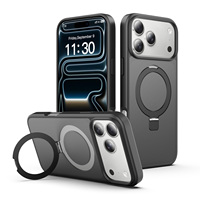 Coque de téléphone magnétique antichoc mate en gros pour iPhone 18 17 16 15 Pro Max – Étuis transparents pour iPhone
