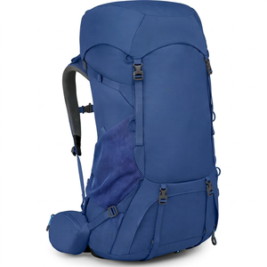 Sac à dos de randonnée pour hommes, capacité 50-70L, en polyester avec doublure en nylon, fermeture à boucle, bretelles, vente en gros, personnalisable - Product Image 1